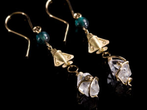 ELEVATION Ohrringe, 750 Gold