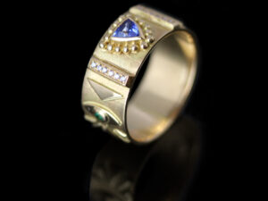 Poseidons Power Ring Gold