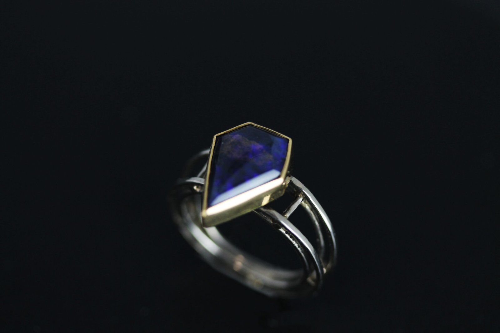 opalschwarz 1 Ring Uranus